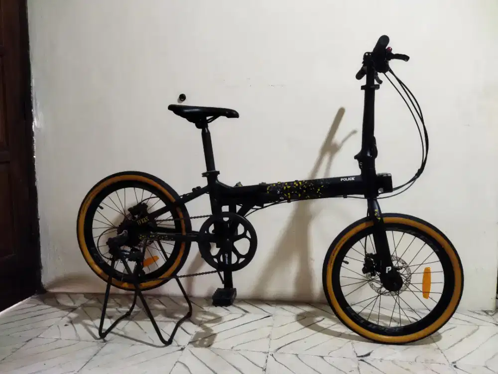 Sepeda Lipat Police Texas 20 Hidraulic