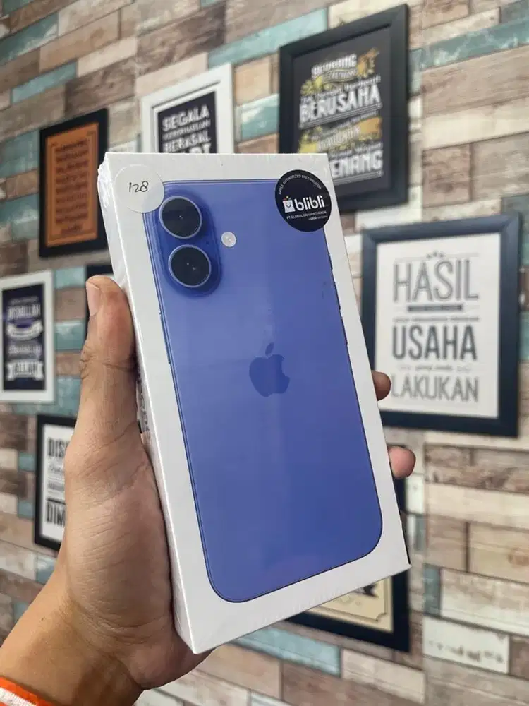 iphone 16 128 new ultramarine resmi