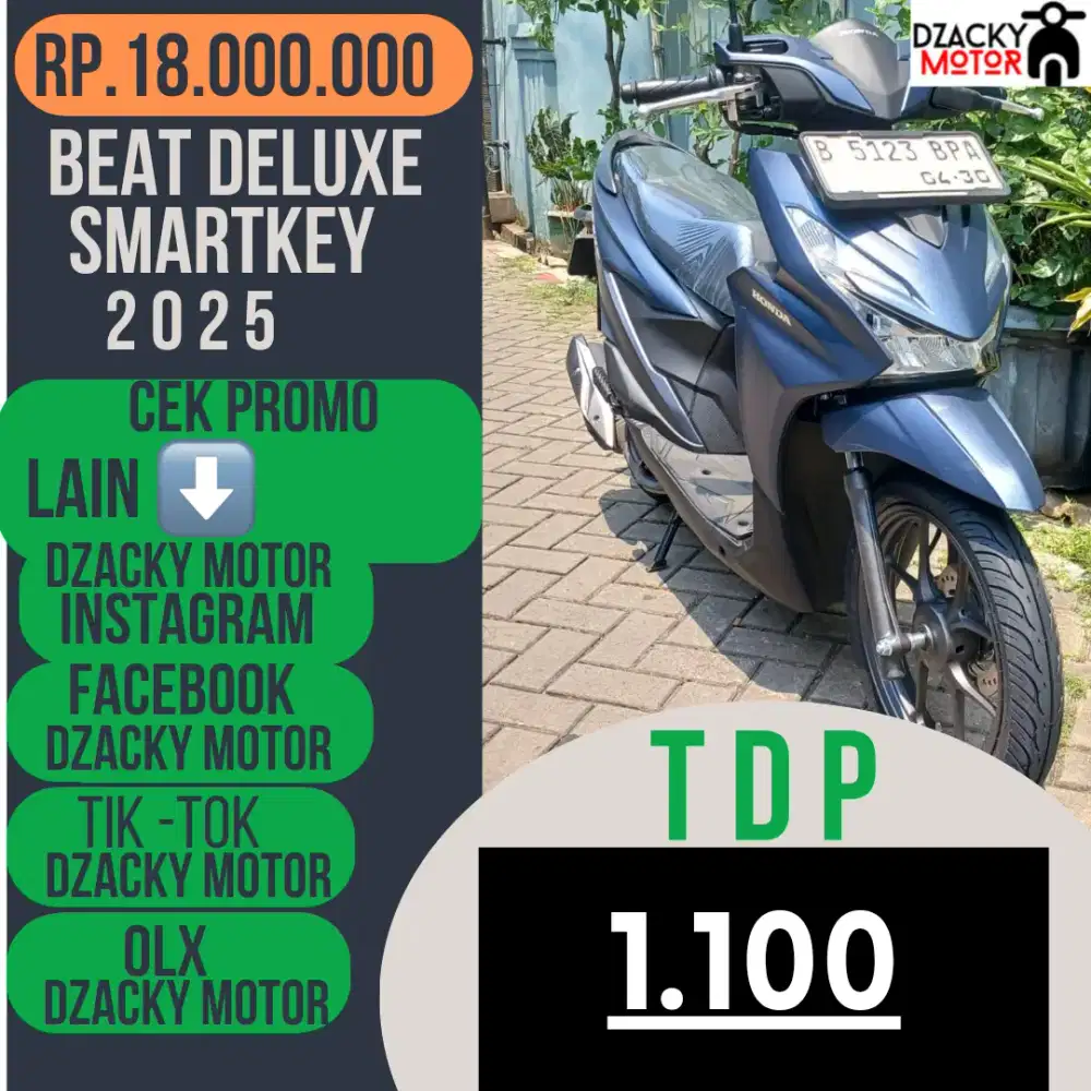 BEAT DELUXE SMARTKEY 2025 SECOND LIKE NEW