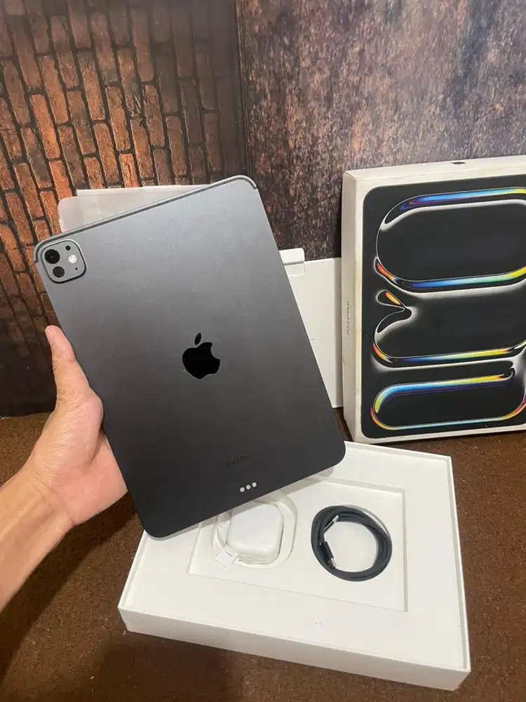 ipad Pro M4 256 Lengkap Mulus