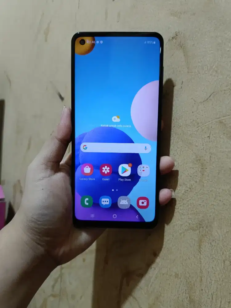 Samsung A21s ram 6/128 Nominus lecet casing Pemakaian wajar nokendala