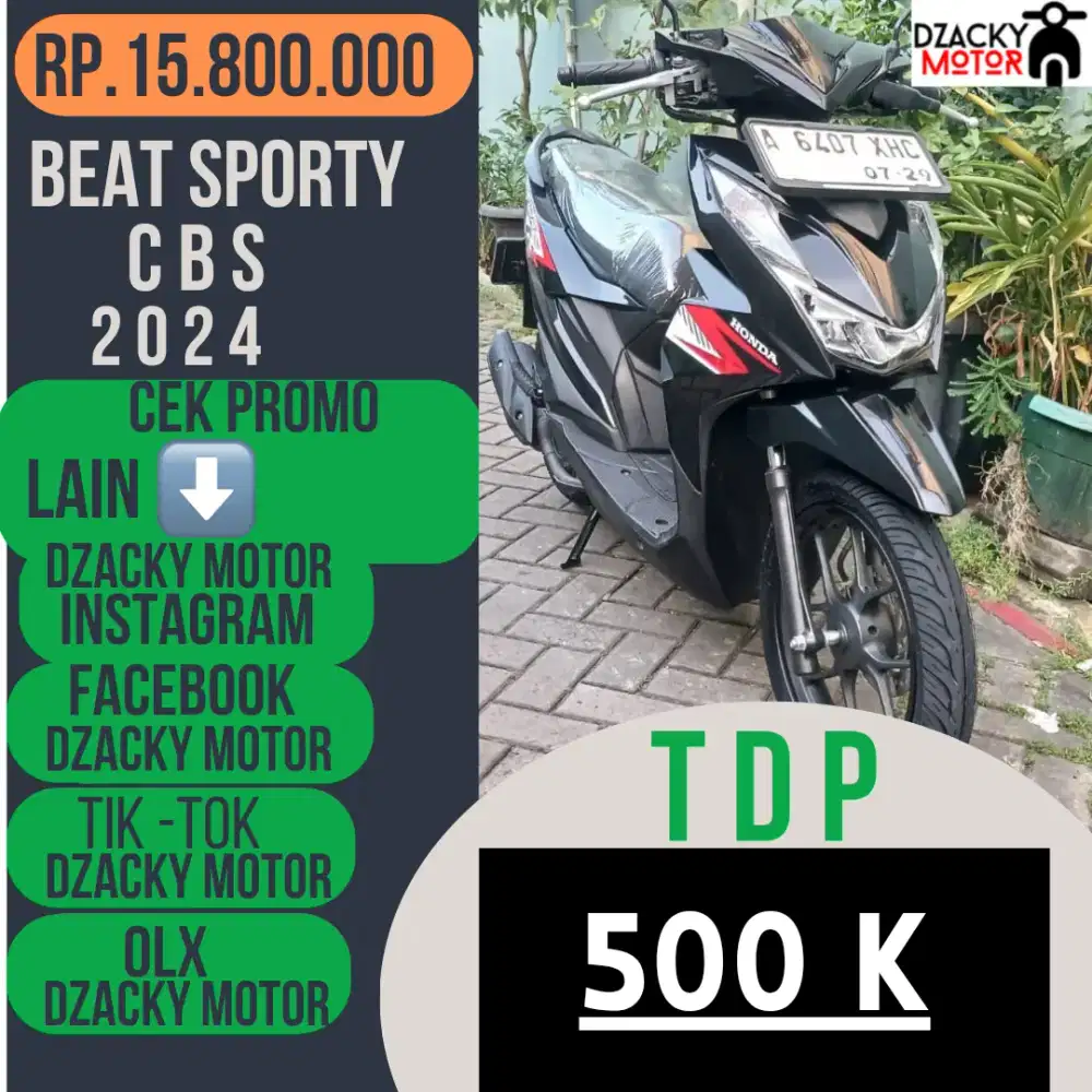 BEAT SPORTY CBS 2024 DP PROMO SECOND BERKUALITAS