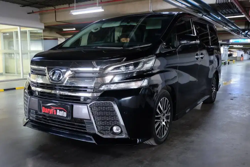 2017 Toyota Vellfire ZG Premium Sound JBL New Model Facelift TDP 5jt