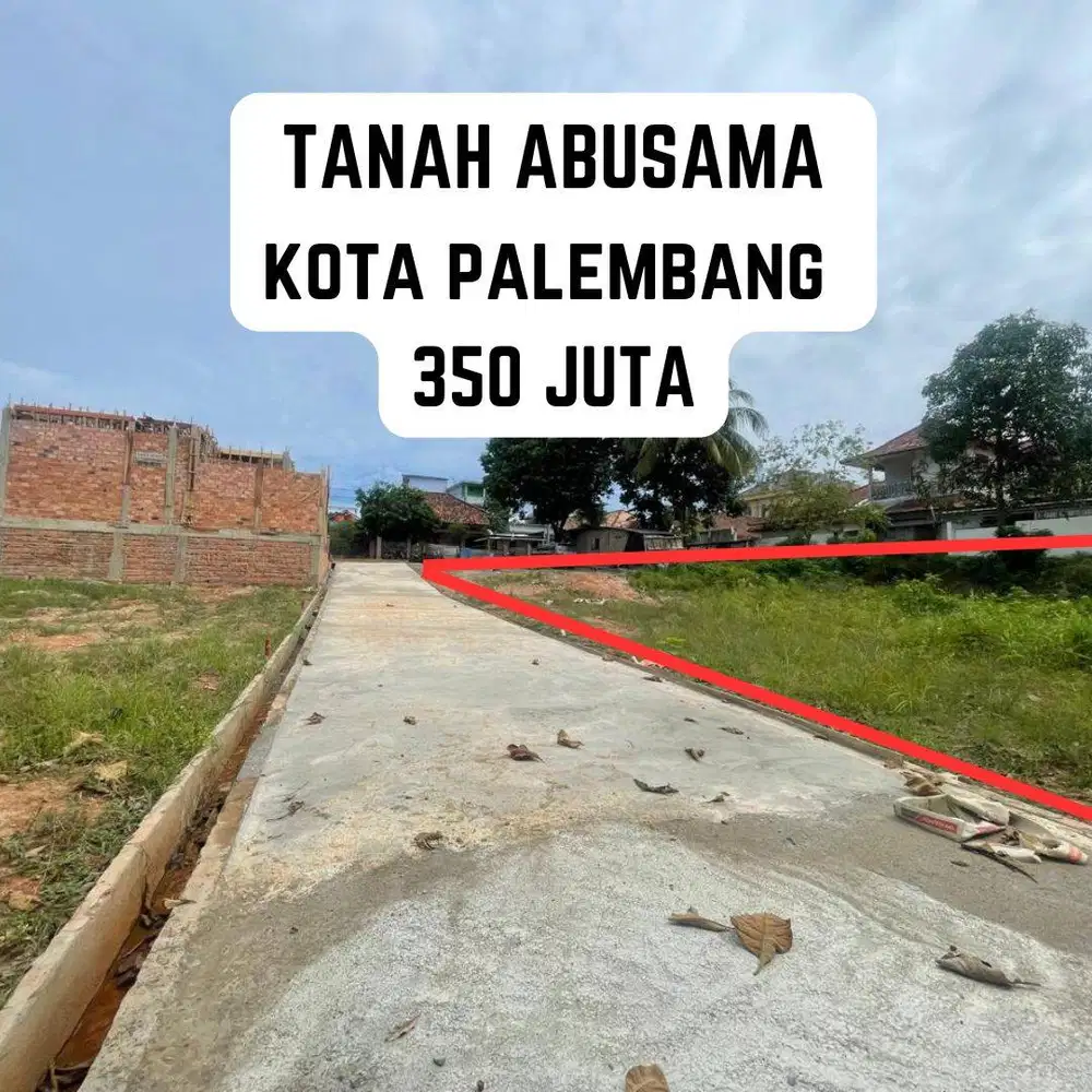 JUAL TANAH KAVLING ABUSAMA SHM READY