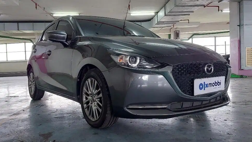 Pajak Panjang TDP 10JT Mazda 2 1.5 GT Skyactiv Bensin-AT 2019 Abu-Abu