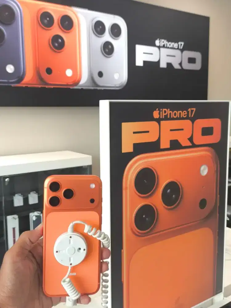 iPhone 17 Promax 256GB  Cosmic Orange, Bisa Cicilan Pakai Homecredit