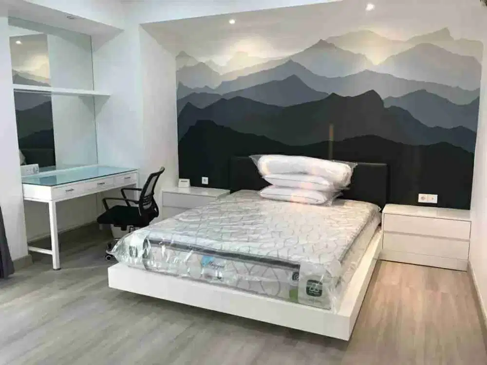 Rent apartment Park royale furnished mewah jakarta pusat