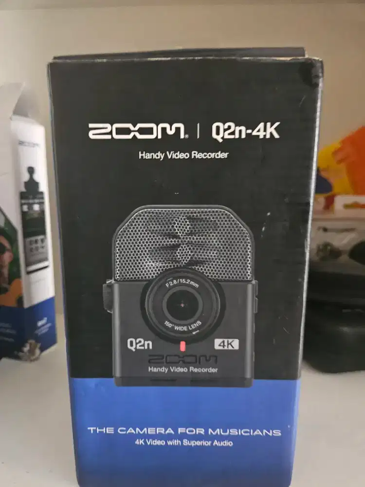 Zoom q2n kamera audio recording