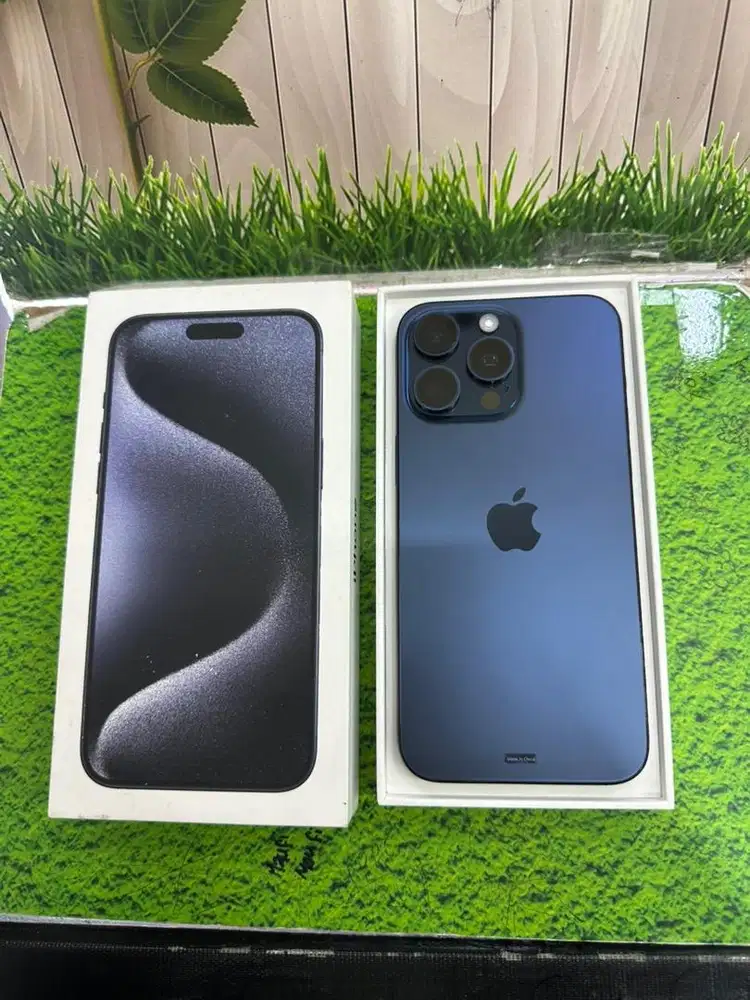 second iphone 15 pro max 256 komplit ibox