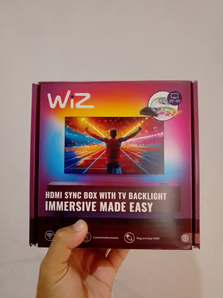 WiZ Sync Box with TV Backlight