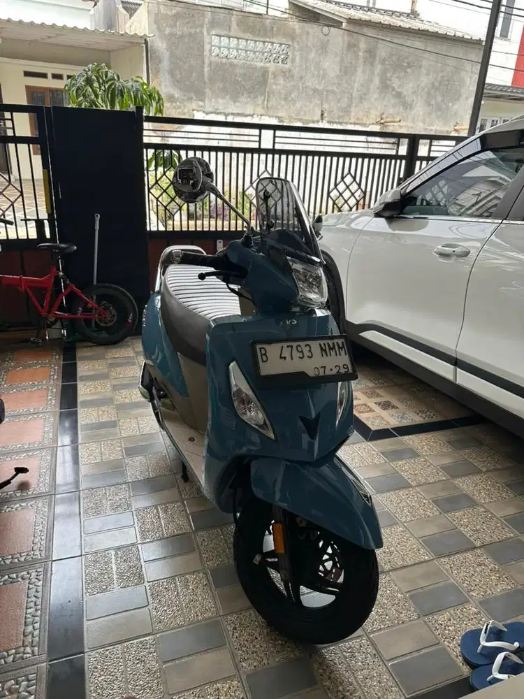 DIJUAL TVS CALISTO 110 TAHUN 2024 KM RENDAH, MULUS SURAT LENGKAP