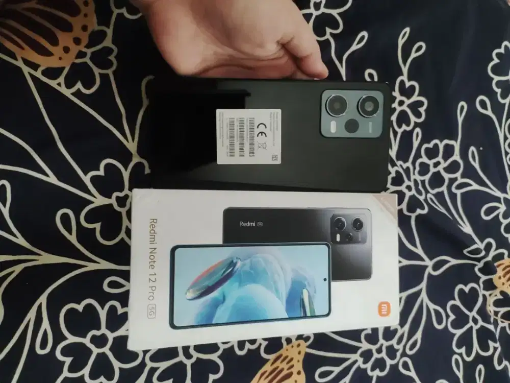 Redmi note 12 pro 5g ram 8/256gb fullset