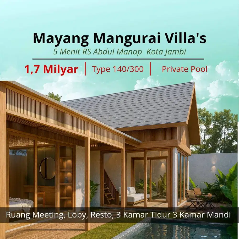 Mayang Mangurai Villa's Kota Jambi