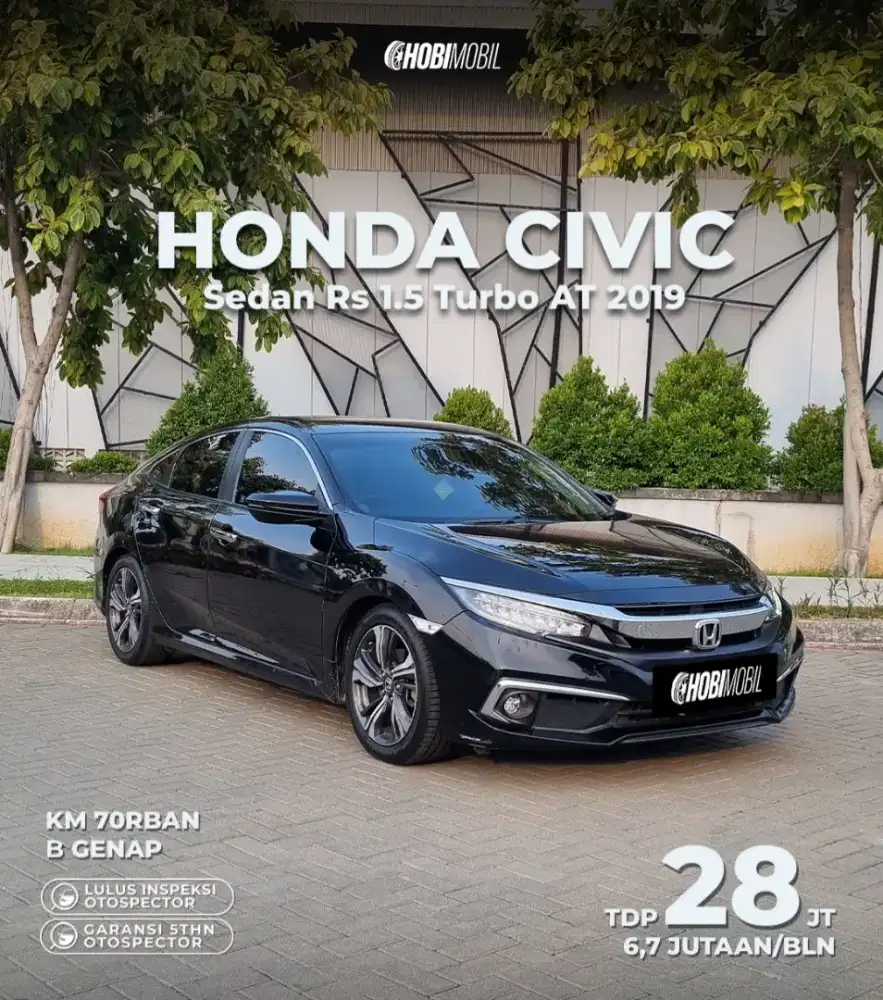 Civic Sedan Rs 1.5 Turbo AT Thn 2019