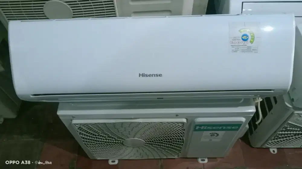 Jual AC 1/2pk hisense blm lama pakai