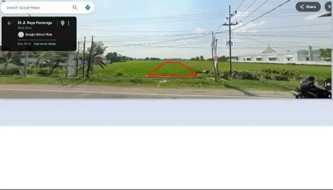 DI JUAL TANAH PINGGIR JLN PROVINSI COCOK UNTUK INVESTASI ATAUPUN RUKO