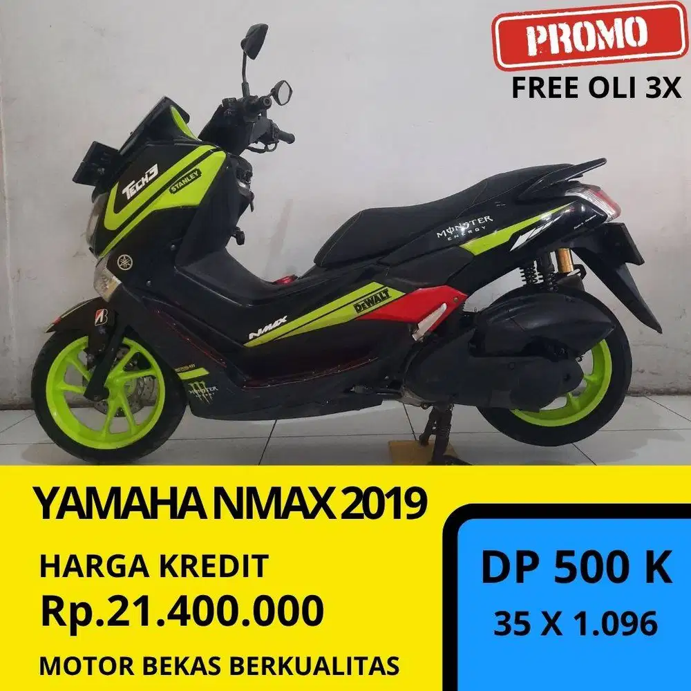 Yamaha Nmax 2019 DP murah aja 500ribu udah dapet, Cash juga bisa