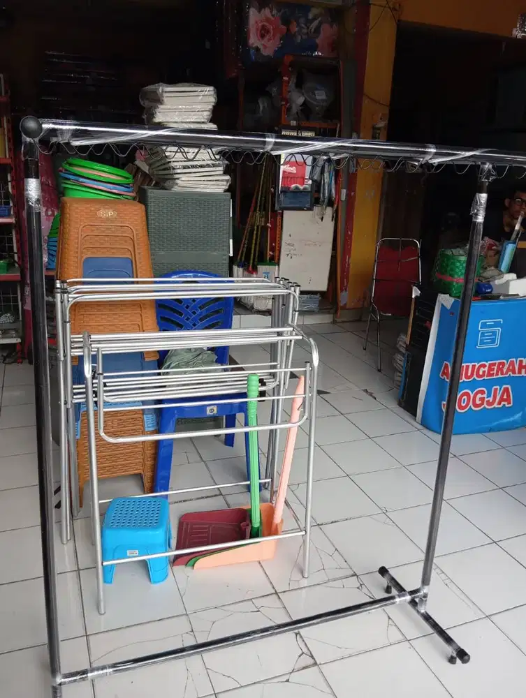 jemuran 2 garis promo