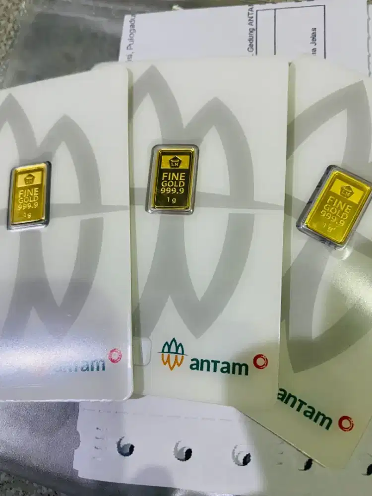 Antam LM Logam mulia 1Gr th 2025 terbaru