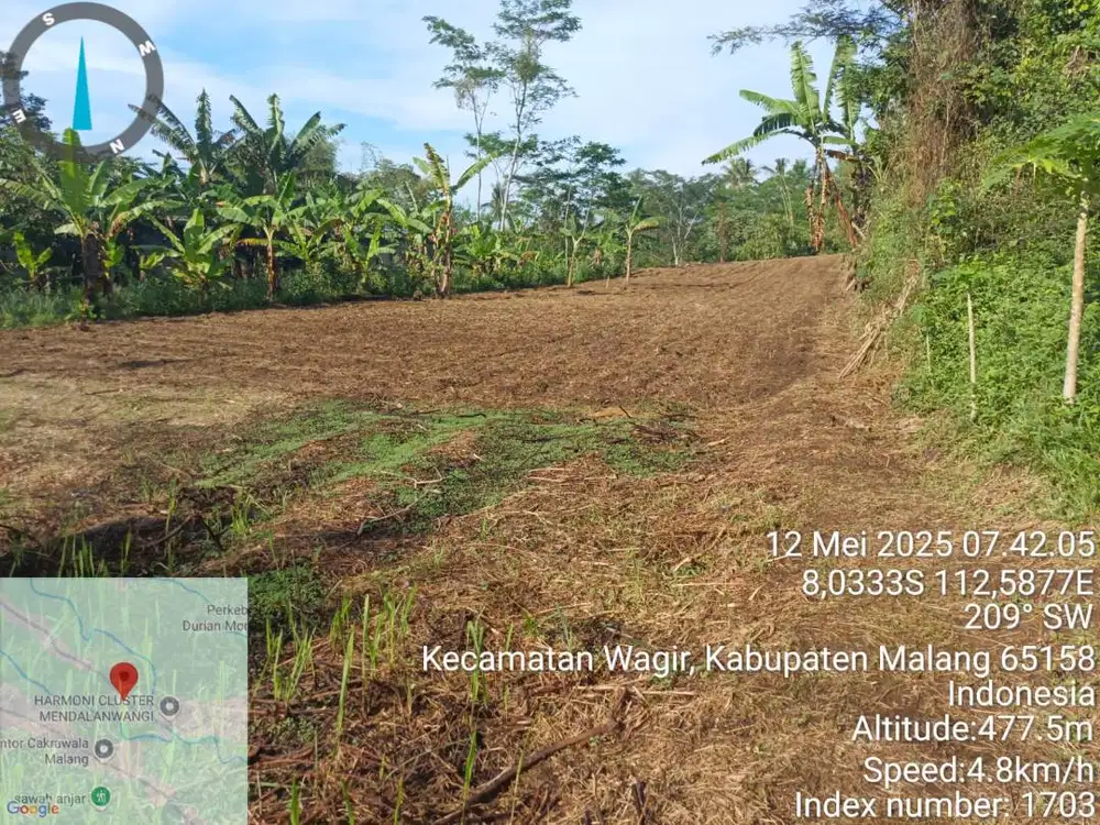Dijual Tanah SHM Strategis Siap Bangun Pinggir Jalan Utama