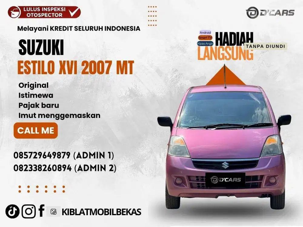SUZUKI KARIMUN ESTILO VXi 2007 MANUAL ORIGINAL ISTIMEWA