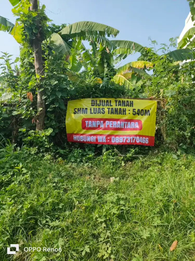 Jual tanah SHM lokasi strategis