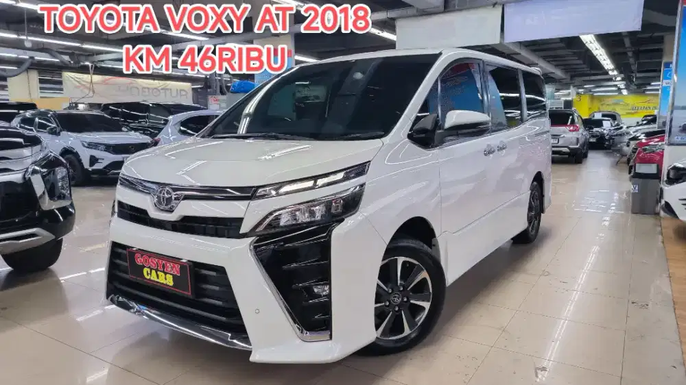 KM 46 ribu TOYOTA VOXY 2.0 AT 2018 KONDISI ISTIMEWA