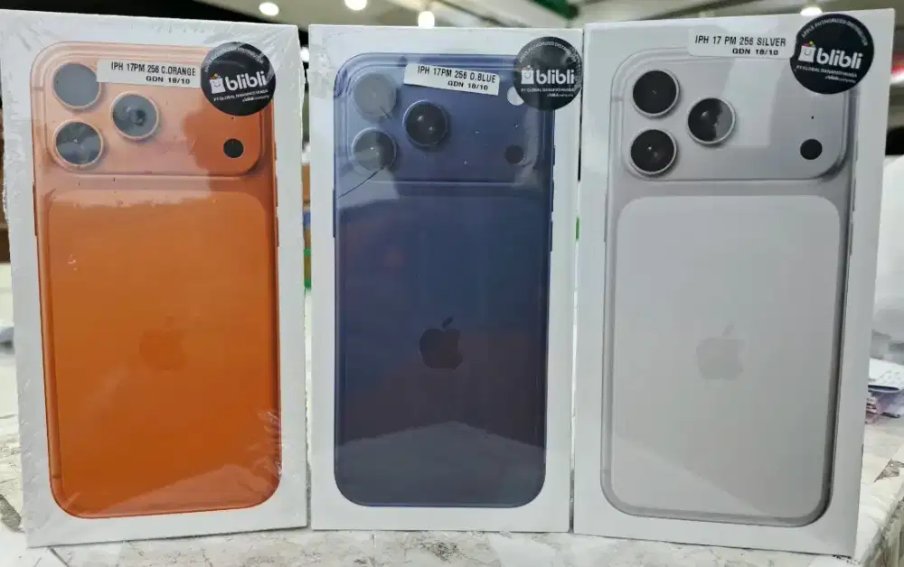 Kredit Iphone 17 Promax 256Gb Bunga 0%&Free admin