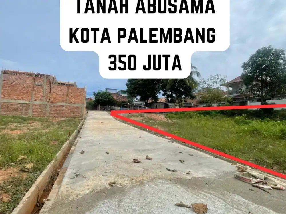 TANAH KAVLING ABUSAMA KOTA PALEMBANG