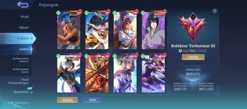 AKUN MOBILE LEGENDS