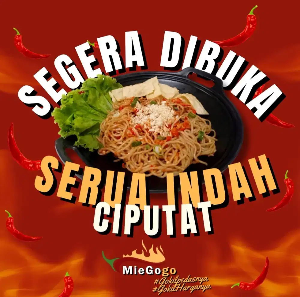 Di butuhkan secepatnya tukang masak miegogo