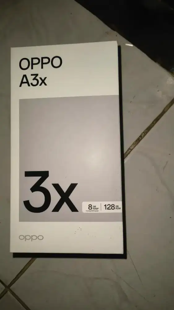Oppo A3x second biru laut