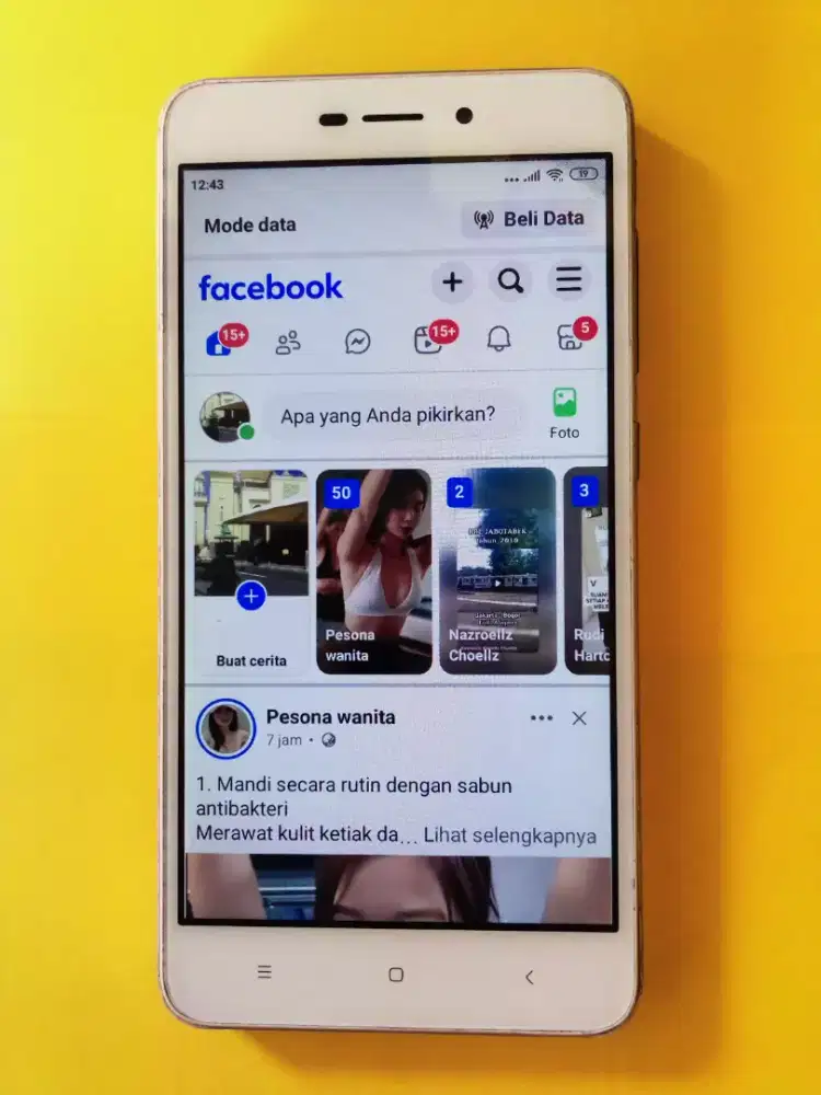 Redmi 4a normal jaya mulus no minus
