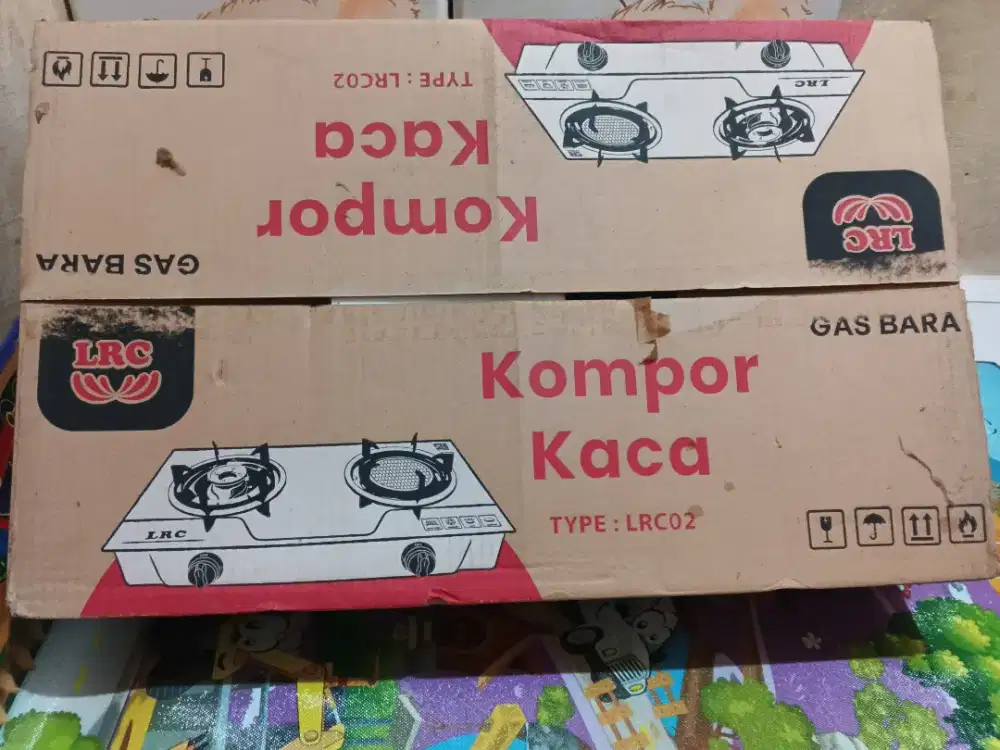 Baru kompor kaca Gas LRC