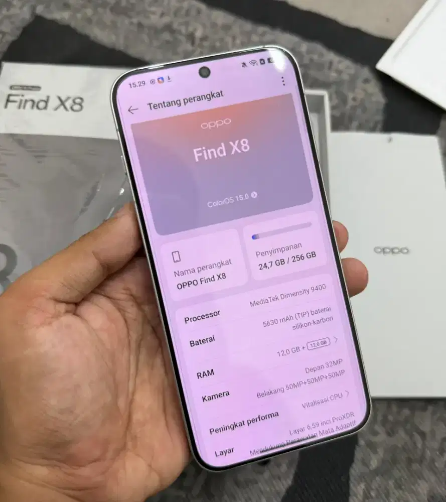 Oppo find x8 12/256gb fulset