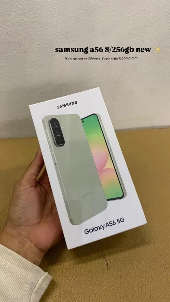 samsung a56 8/256gb segel new