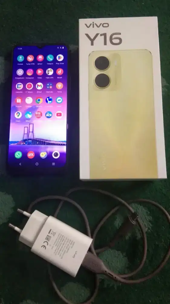Jual vivo y16  4+4GB/128GB