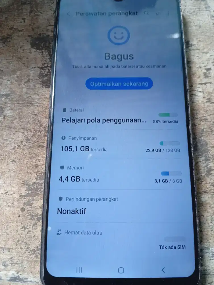 Samsung A31 ram 8/128