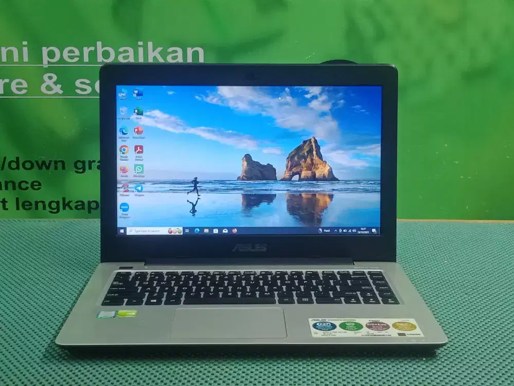 Jual Asus A456U | Core i5-7200U | Ram 12 Gb | SSD 512 Gb |Nvidia 930MX