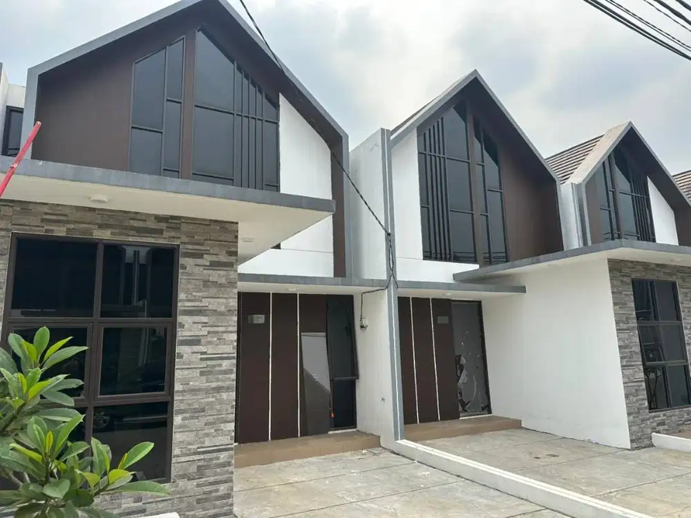 Tersisa 1 Unit Rumah Cluster Siap Huni Fasilitas Kolam Renang