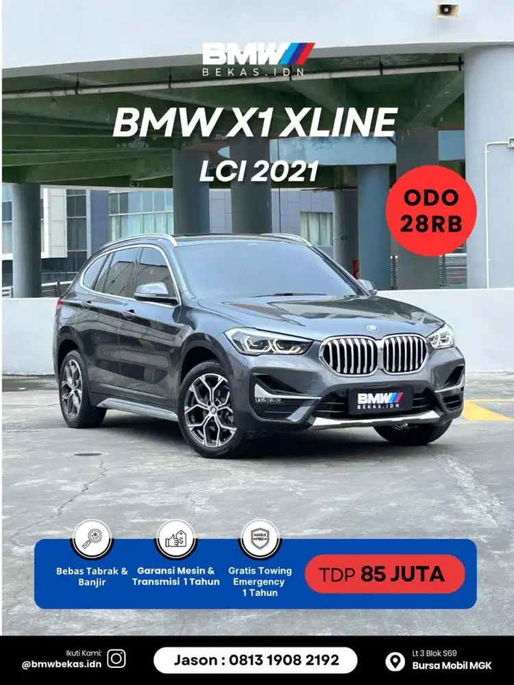 LOW ODO BMW X1 XLINE 2021 PANORAMIC
