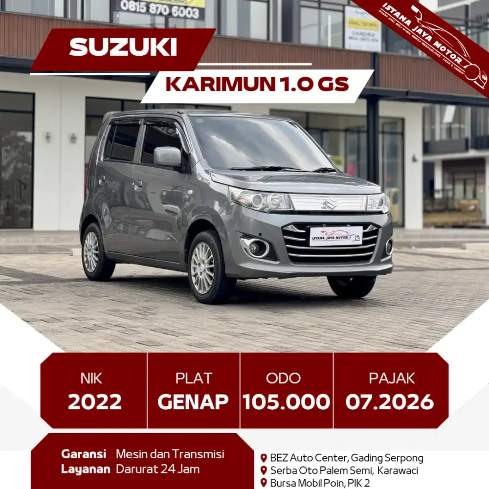 [TDP 5JT] SUZUKI KARIMUN 1.0 GS MT 2017