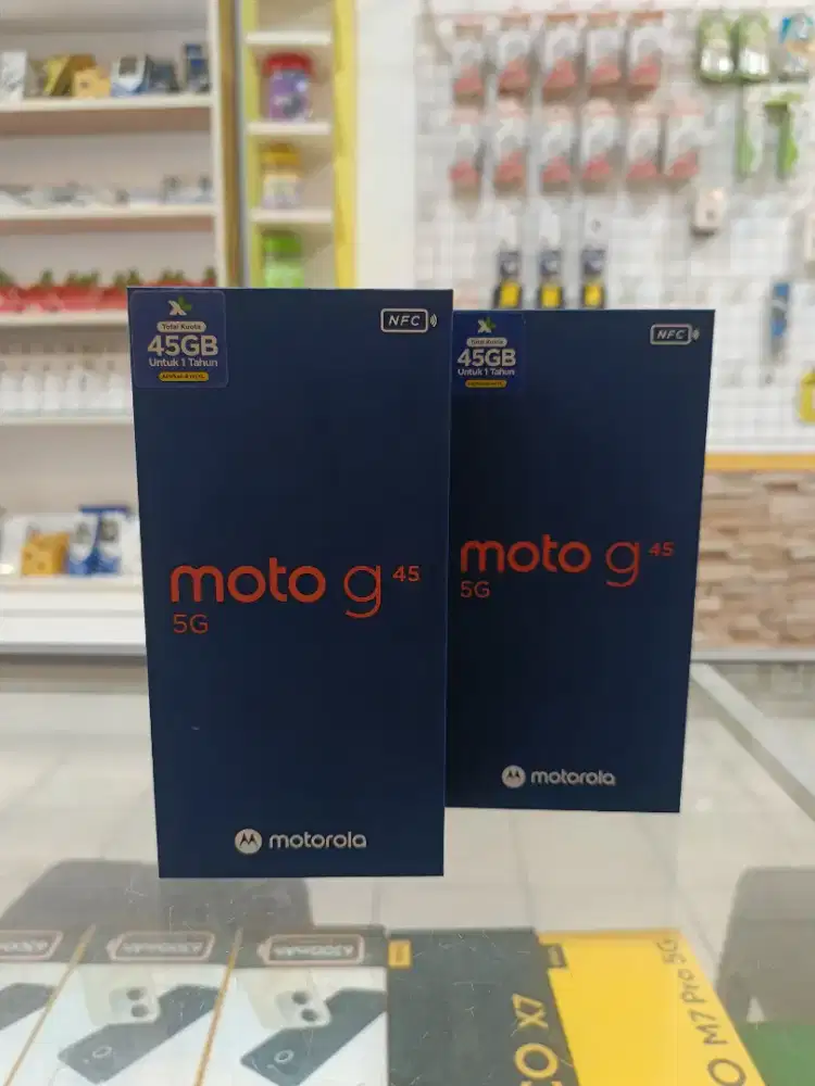 Motorola G45 5G 8/256 Promo+Bonus cash & kredit Garansi Resmi