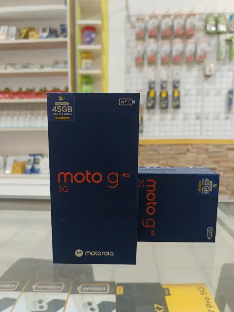 Motorola G45 5G 8/256 Promo+Bonus cash & kredit Garansi Resmi