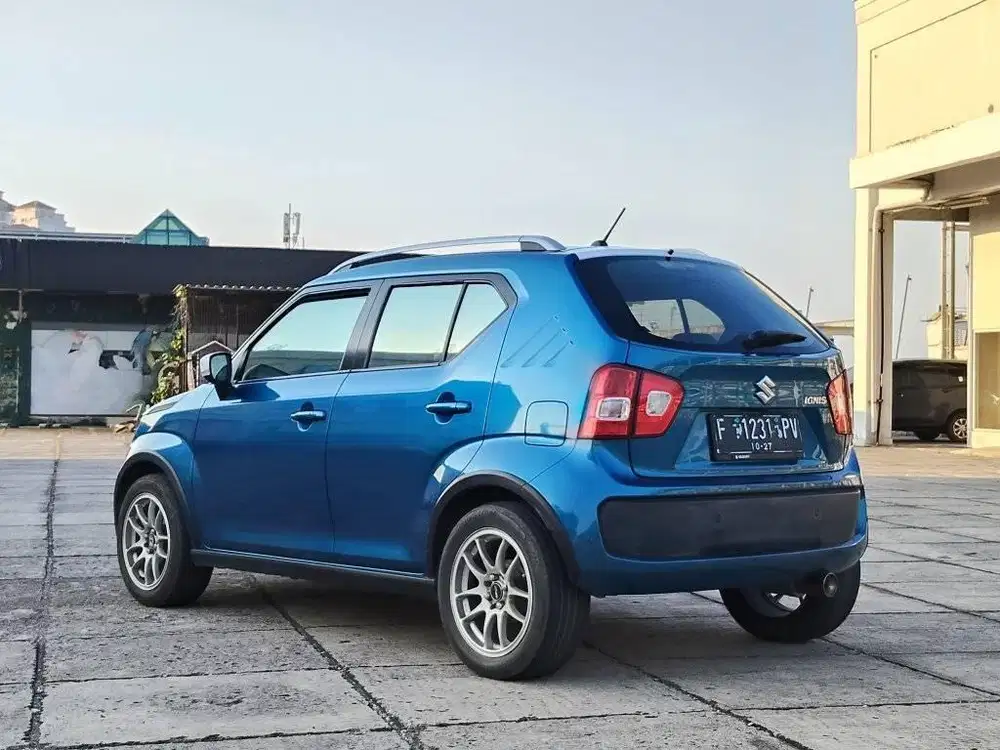 DP3JT SAJA SUZUKI IGNIS GX 1.2 AT MATIC AUTOMATIC 2017 BIRU