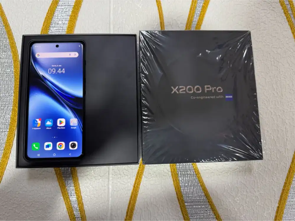 Vivo X200 Pro 16/512GB Zeiss Optic Kamera Fullset 5G Garansi Resmi
