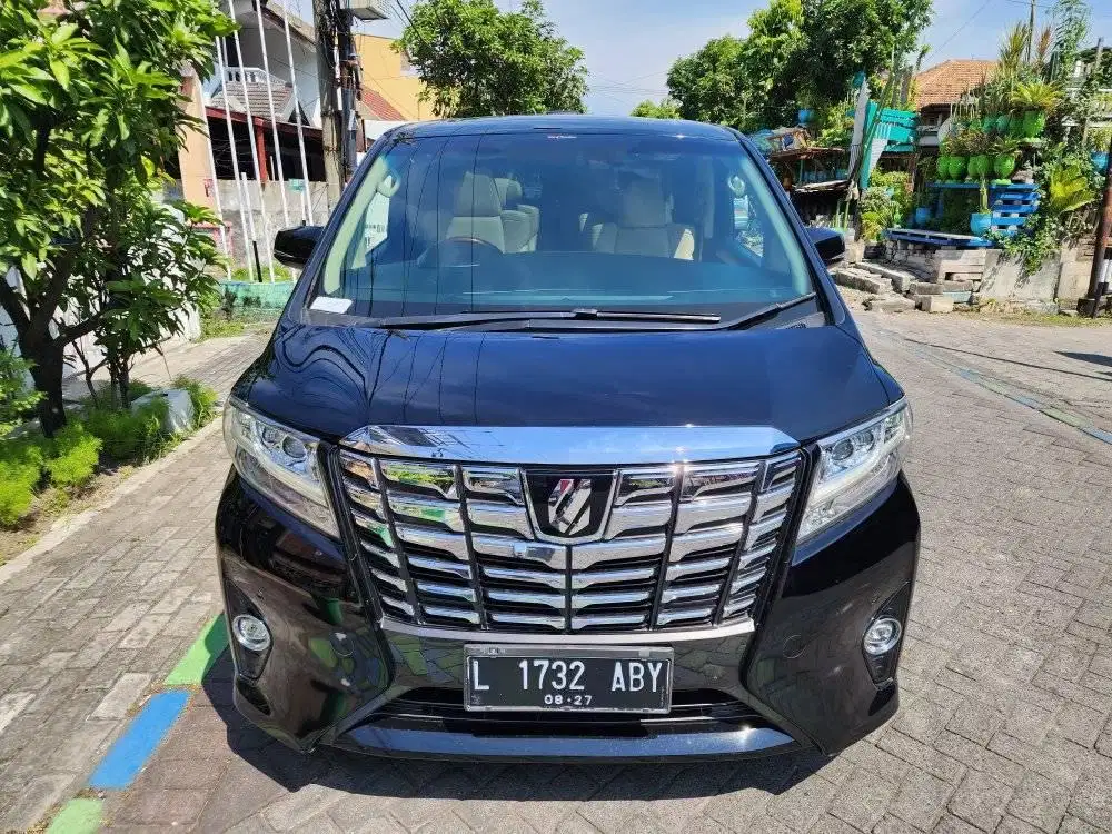 TOYOYA NEW ALPHARD 2.5 G ATPM SOONROF MATIC 2017 KILOMTER 50 RIBU ASLI
