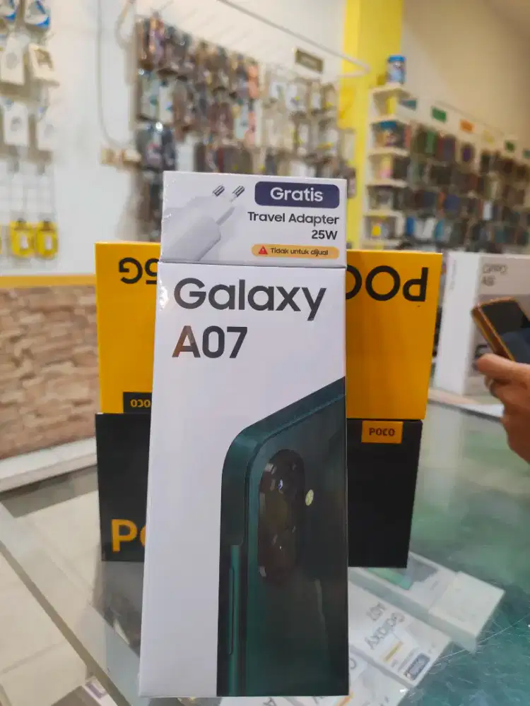 SAMSUNG A07 8/4/64 promo+bonus cash & credit garansi Resmi
