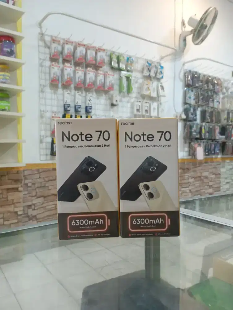 HP REALME NOTE 70 4+4/128 + GARANSI RESMI 100%