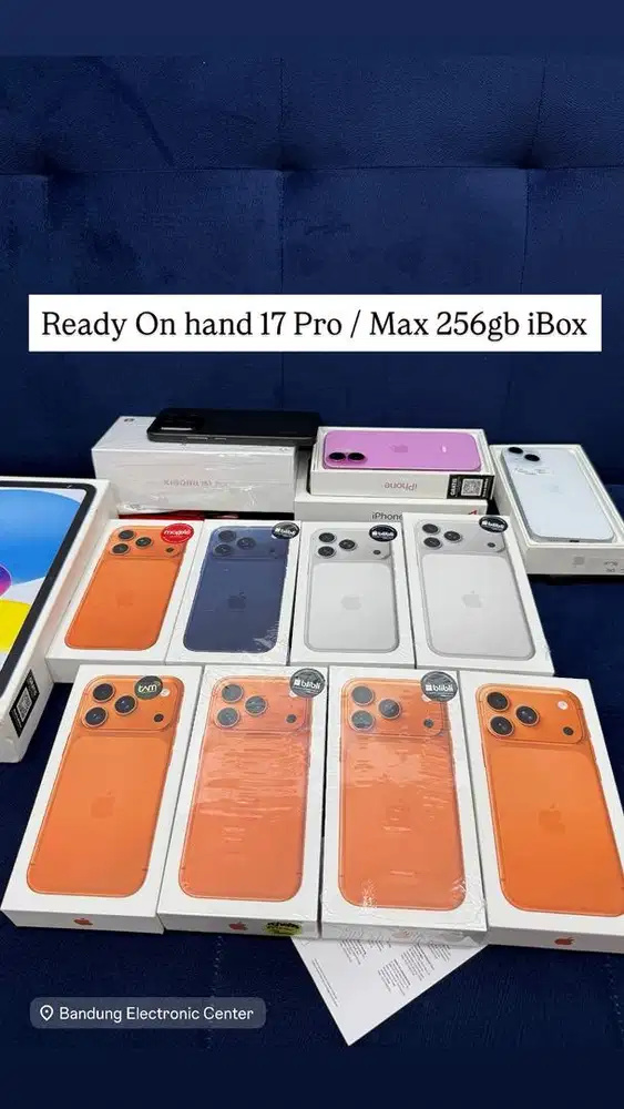Iphone 17 pro / pro max 256gb ibox